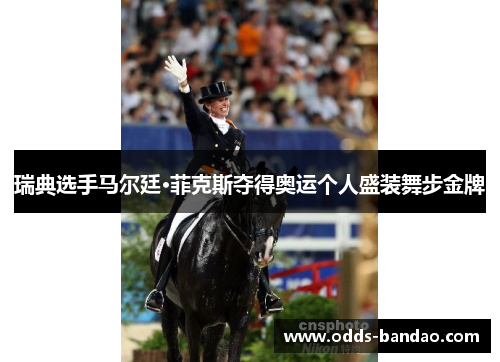 瑞典选手马尔廷·菲克斯夺得奥运个人盛装舞步金牌