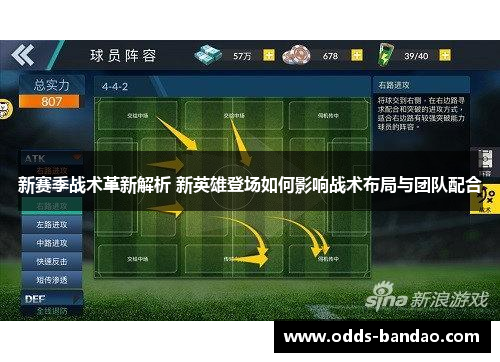 新赛季战术革新解析 新英雄登场如何影响战术布局与团队配合