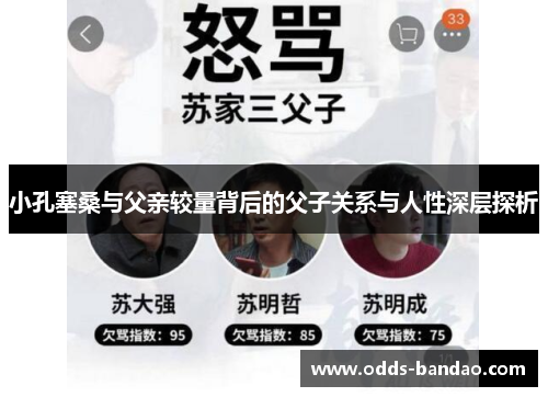 小孔塞桑与父亲较量背后的父子关系与人性深层探析
