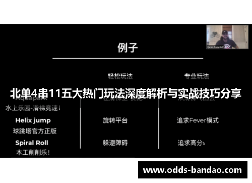 北单4串11五大热门玩法深度解析与实战技巧分享